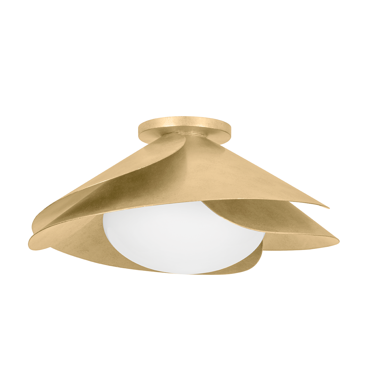 Brookhaven Flush Mount 22" — a Hudson Valley flush mount for hallways, bedrooms, and entryways at Laurie Yapp Home.