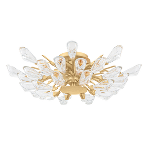 Tulip Semi Flush — a Hudson Valley semi flush for hallways, bedrooms, and entryways at Laurie Yapp Home.