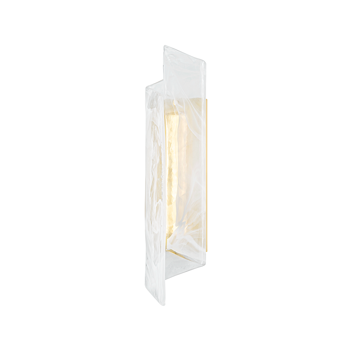 Greenville Wall Sconce in aged brass — a Hudson Valley wall sconce for bathrooms, hallways, and living rooms at Laurie Yapp Home.