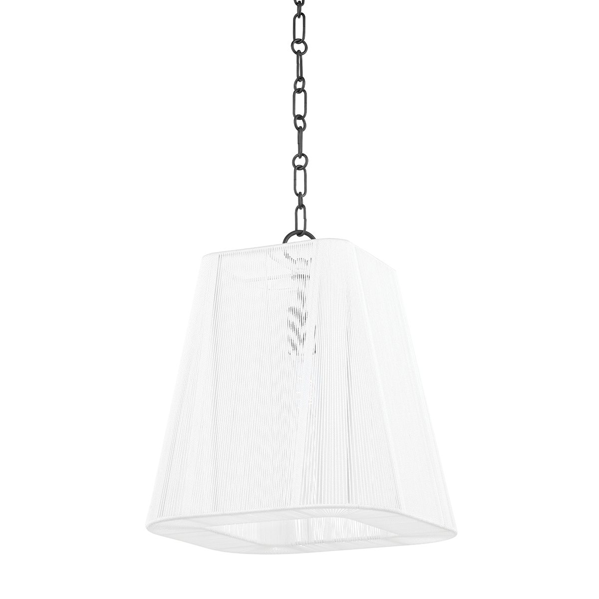 Verona Beach Pendant 13.75" in bronze shown from a second angle to highlight the shade shape and metal detail.
