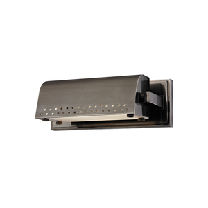 Garfield Picture Light 9.75" shown from a second angle to highlight the arm curve and shade proportion.