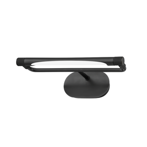 Berkshire Picture Light 13" in bronze shown from a second angle to highlight the arm curve and shade proportion.