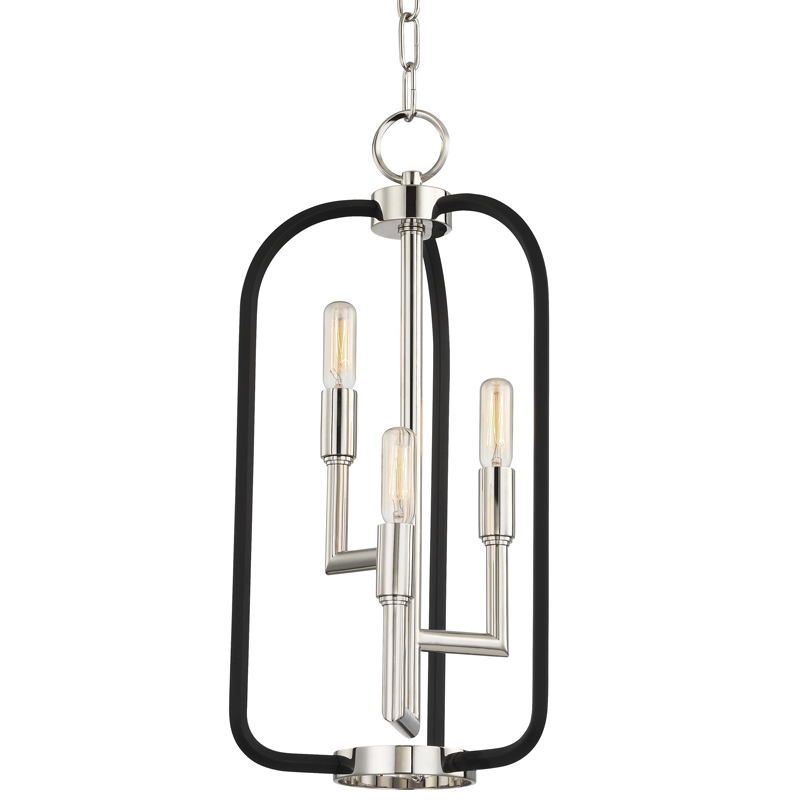 Angler Lantern 10" in aged brass — a Hudson Valley lantern for entries, foyers, and covered porches at Laurie Yapp Home.
