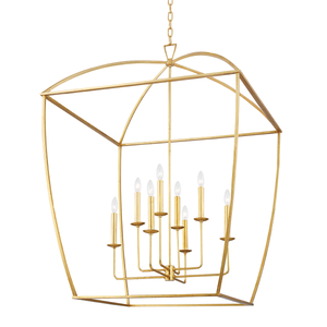 Bryant Lantern 34" shown from a second angle to highlight the frame and glass panel detail.