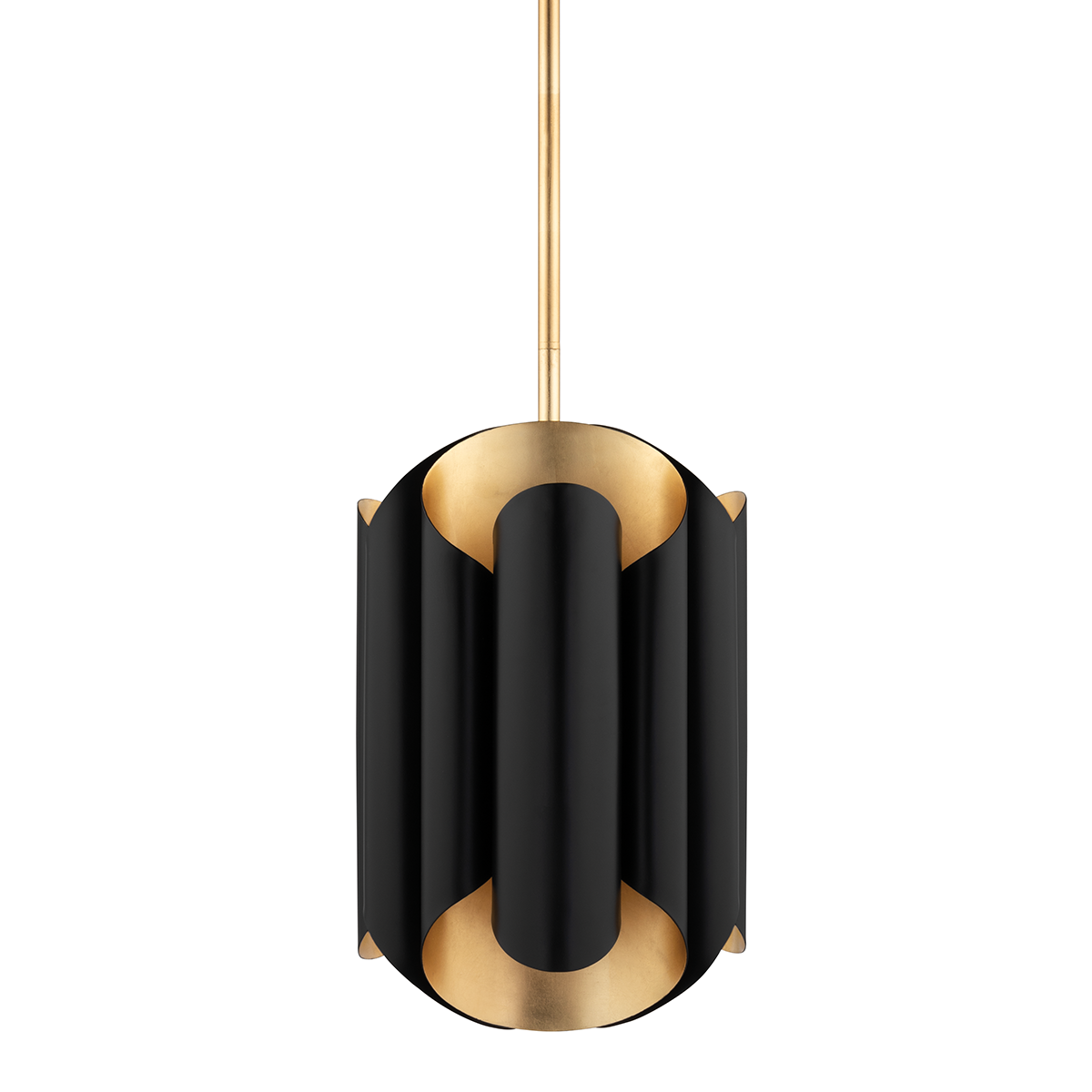 Banks Pendant in black — a Hudson Valley pendant for kitchens, entries, and dining rooms at Laurie Yapp Home.
