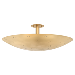 Bern Flush Mount 28" — a Hudson Valley flush mount for hallways, bedrooms, and entryways at Laurie Yapp Home.