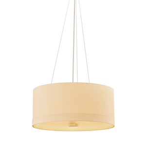 Ashland Pendant 22" in aged brass — a Hudson Valley pendant for kitchens, entries, and dining rooms at Laurie Yapp Home.