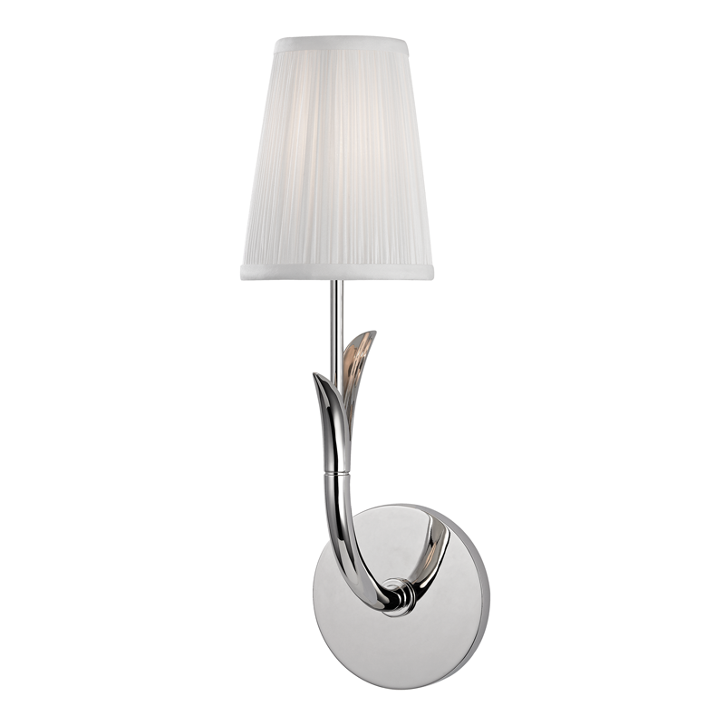 Deering Wall Sconce 4.75" x 15.75" in aged brass — a Hudson Valley wall sconce for bathrooms, hallways, and living rooms at Laurie Yapp Home.