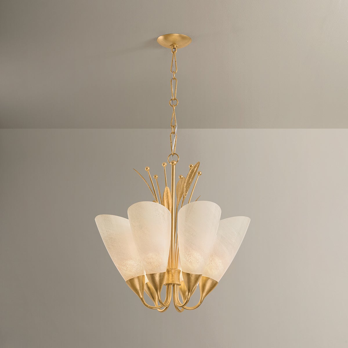 Forest Glen Chandelier 26" — a Hudson Valley chandelier for dining rooms, entries, and living rooms at Laurie Yapp Home.