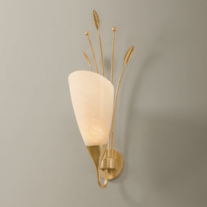 Forest Glen Wall Sconce shown from a second angle to highlight the arm curve and shade silhouette.