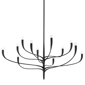 Labra Chandelier 51.5" — a Hudson Valley chandelier for dining rooms, entries, and living rooms at Laurie Yapp Home.