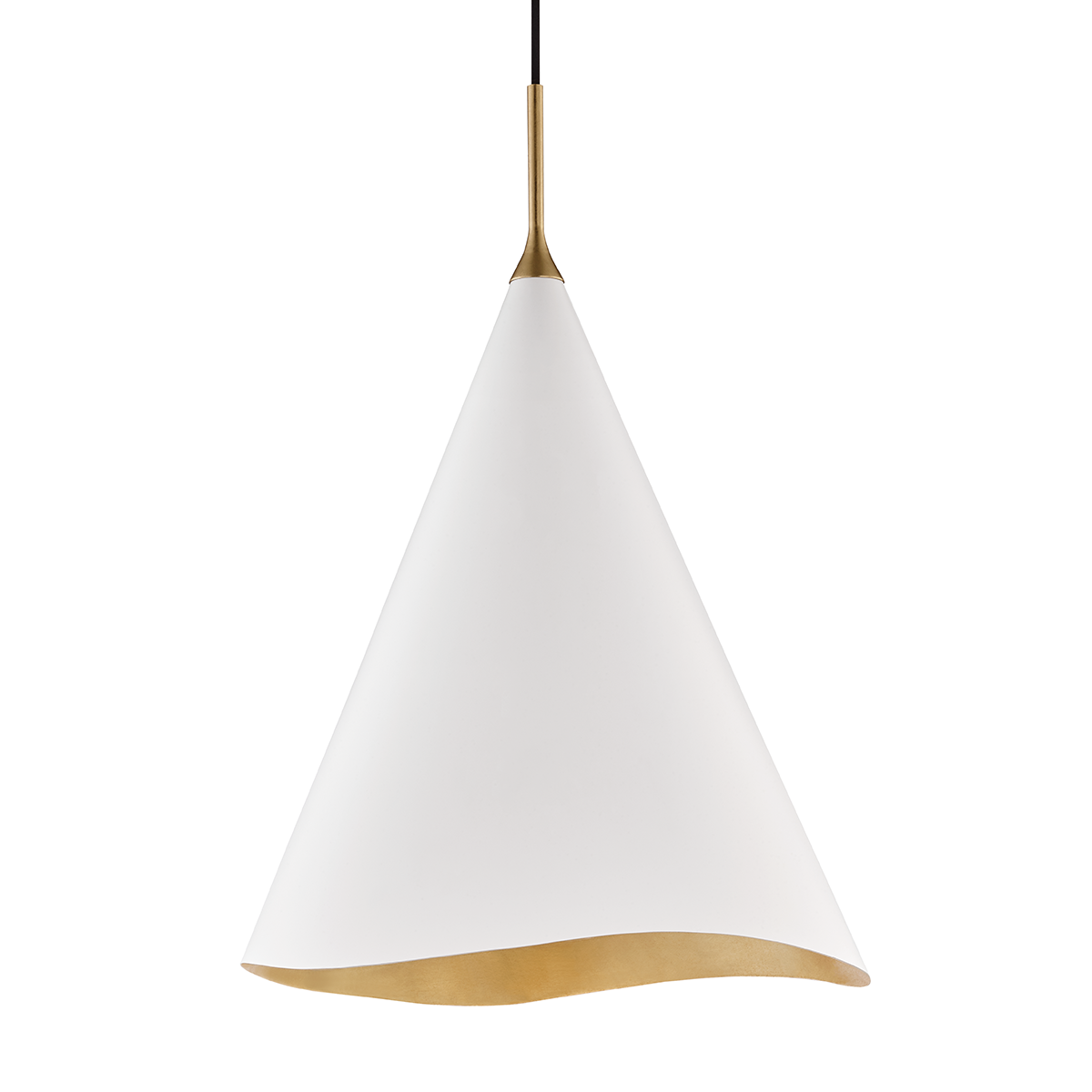 Martini Pendant 18" in black — a Hudson Valley pendant for kitchens, entries, and dining rooms at Laurie Yapp Home.