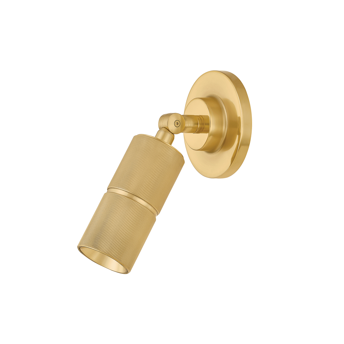 Truett Wall Sconce in aged brass — a Hudson Valley wall sconce for bathrooms, hallways, and living rooms at Laurie Yapp Home.