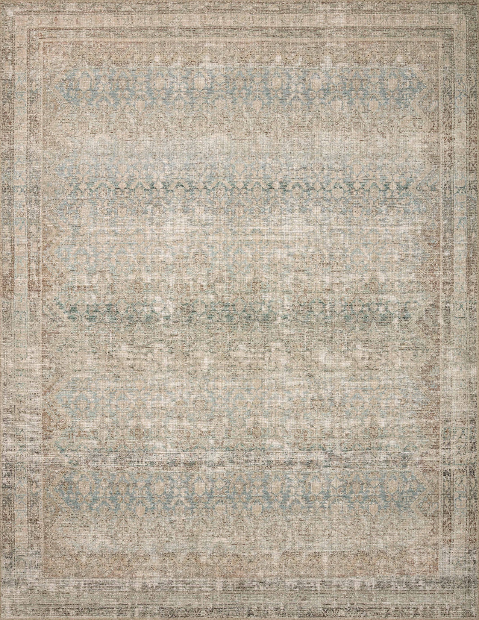 Aubrey Jade / Natural — a Loloi rug at Laurie Yapp Home.
