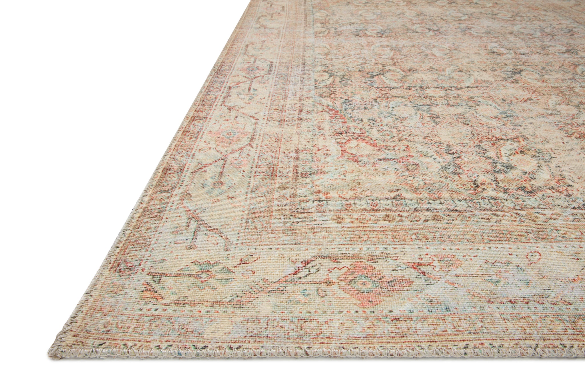 Adrian Natural / Apricot shown from a different angle to reveal its pattern.