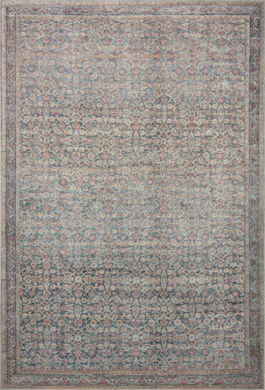 Adrian Denim / Multi — a Loloi rug at Laurie Yapp Home.