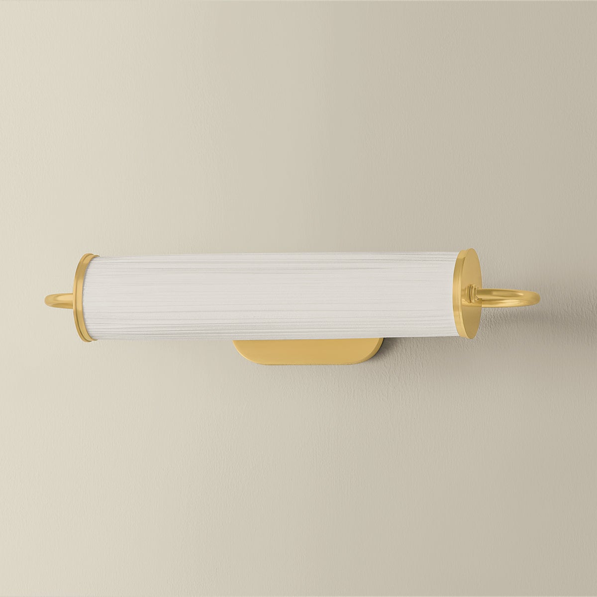 Elaine Picture Light in aged brass — a Hudson Valley picture light for gallery walls and reading nooks at Laurie Yapp Home.