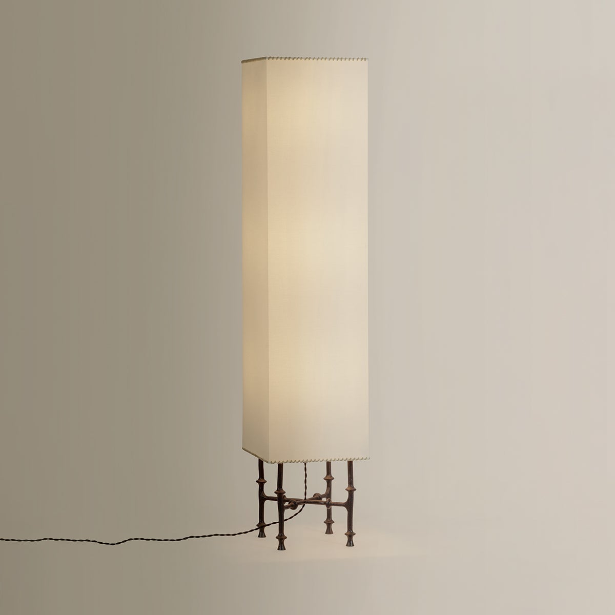 Cy Floor Lamp — a Hudson Valley floor lamp for living rooms and reading nooks at Laurie Yapp Home.