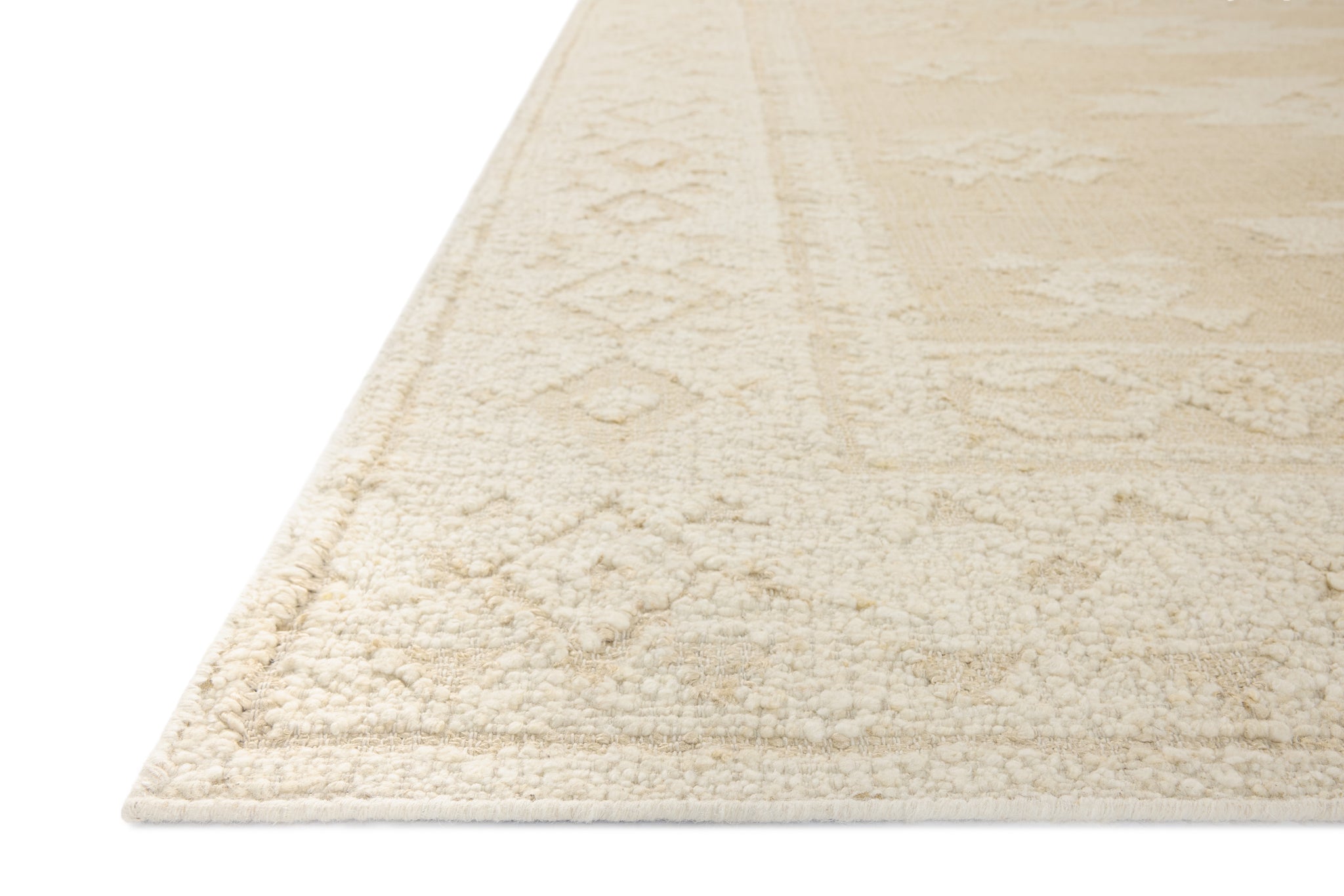 Alara Ivory / Natural (Pattern 1) shown from another angle.