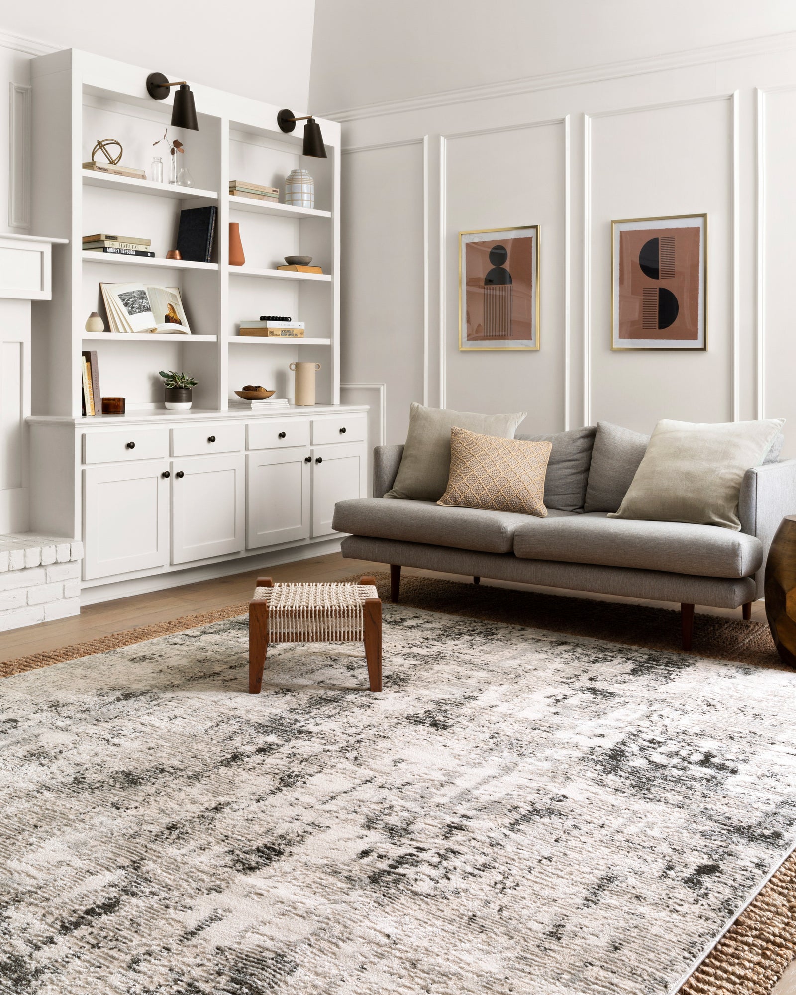 Alchemy Silver / Graphite — a Loloi rug at Laurie Yapp Home.