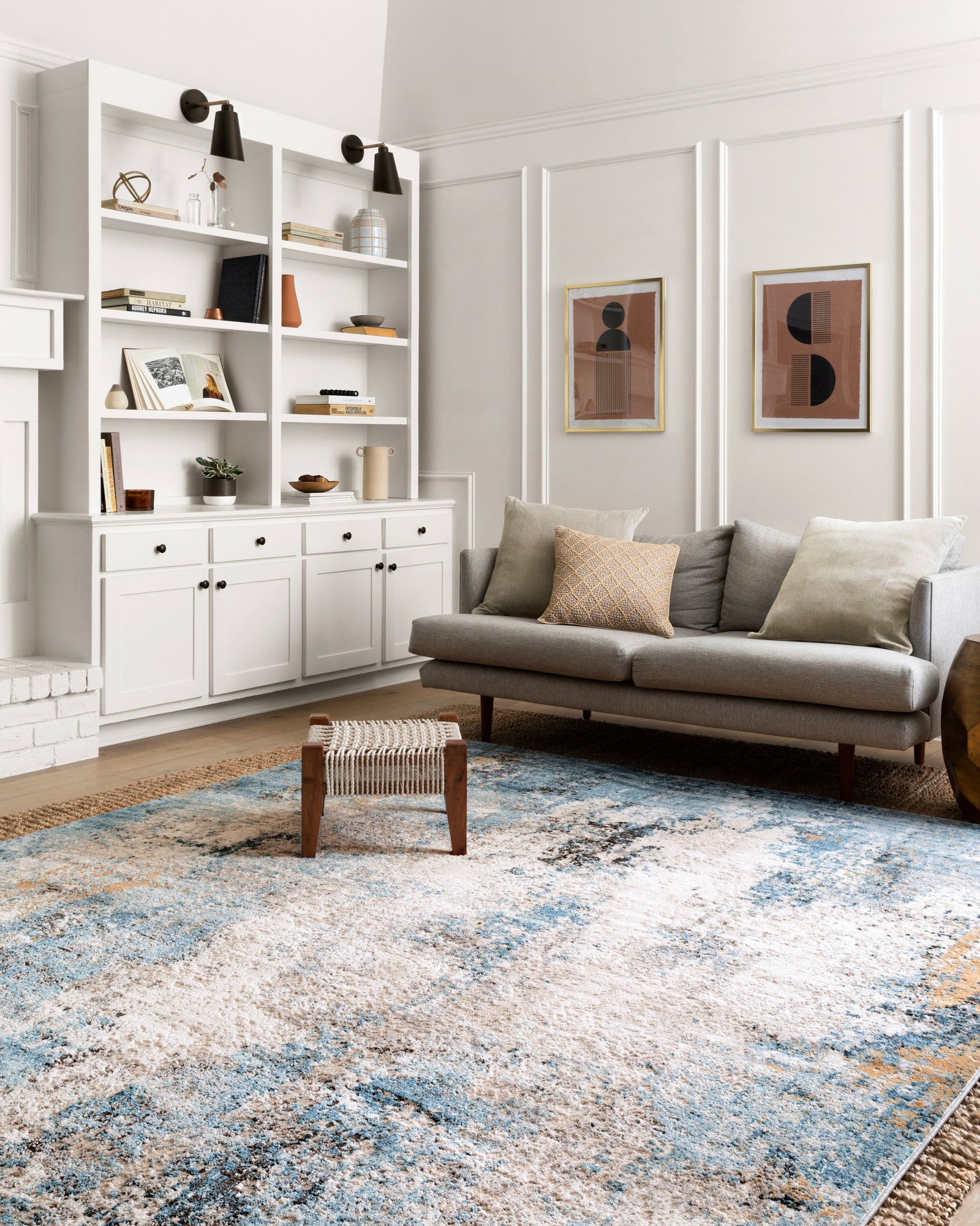 Alchemy Denim / Ivory — a Loloi rug at Laurie Yapp Home.