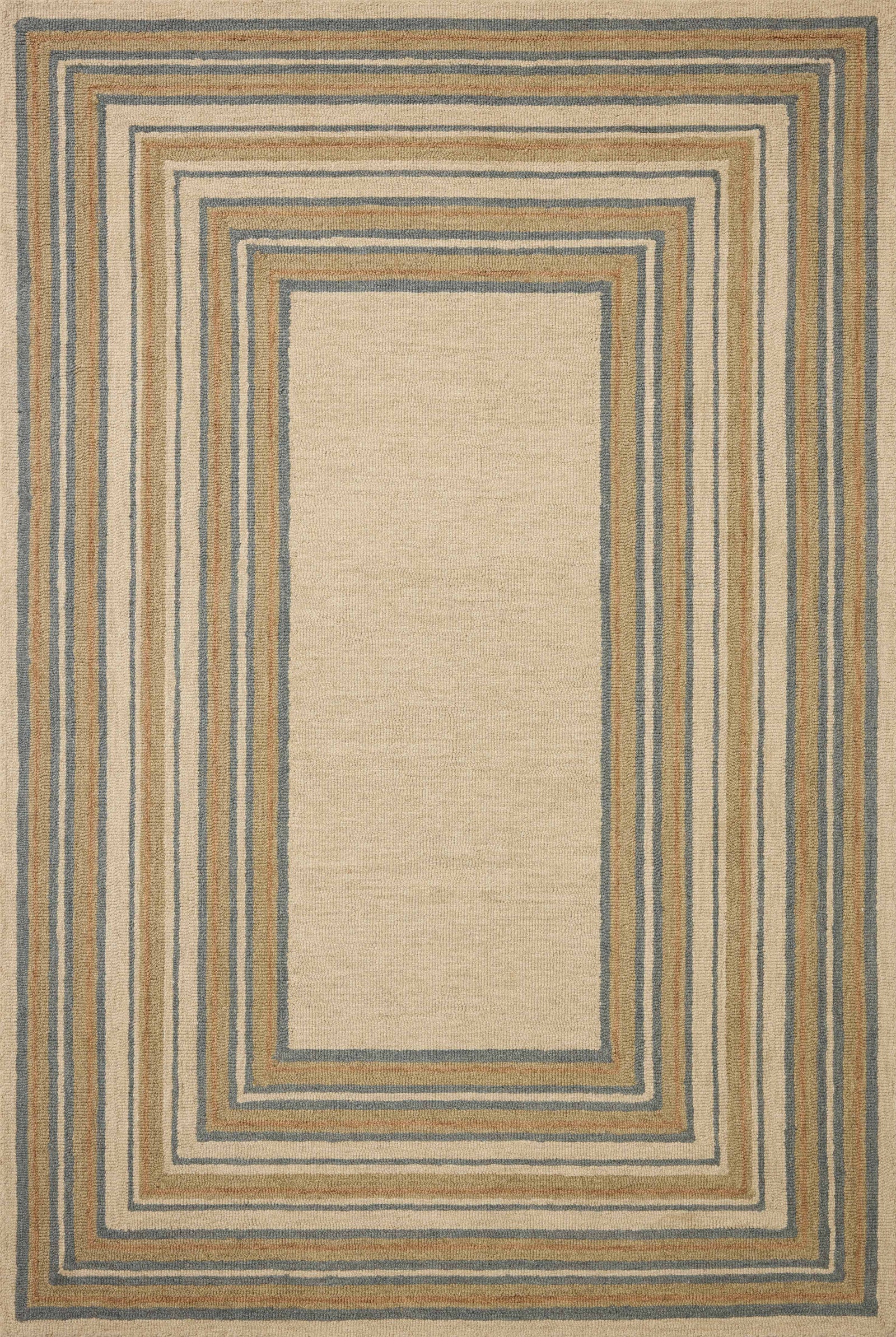 Alfie Natural / Multi — a Loloi rug at Laurie Yapp Home.