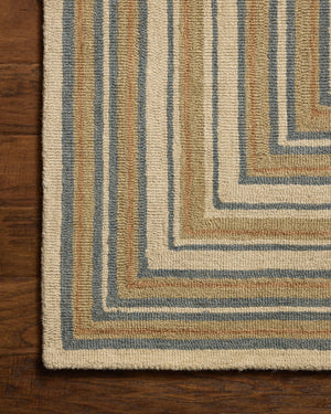 Alfie Natural / Multi shown from a different angle to reveal its pattern.