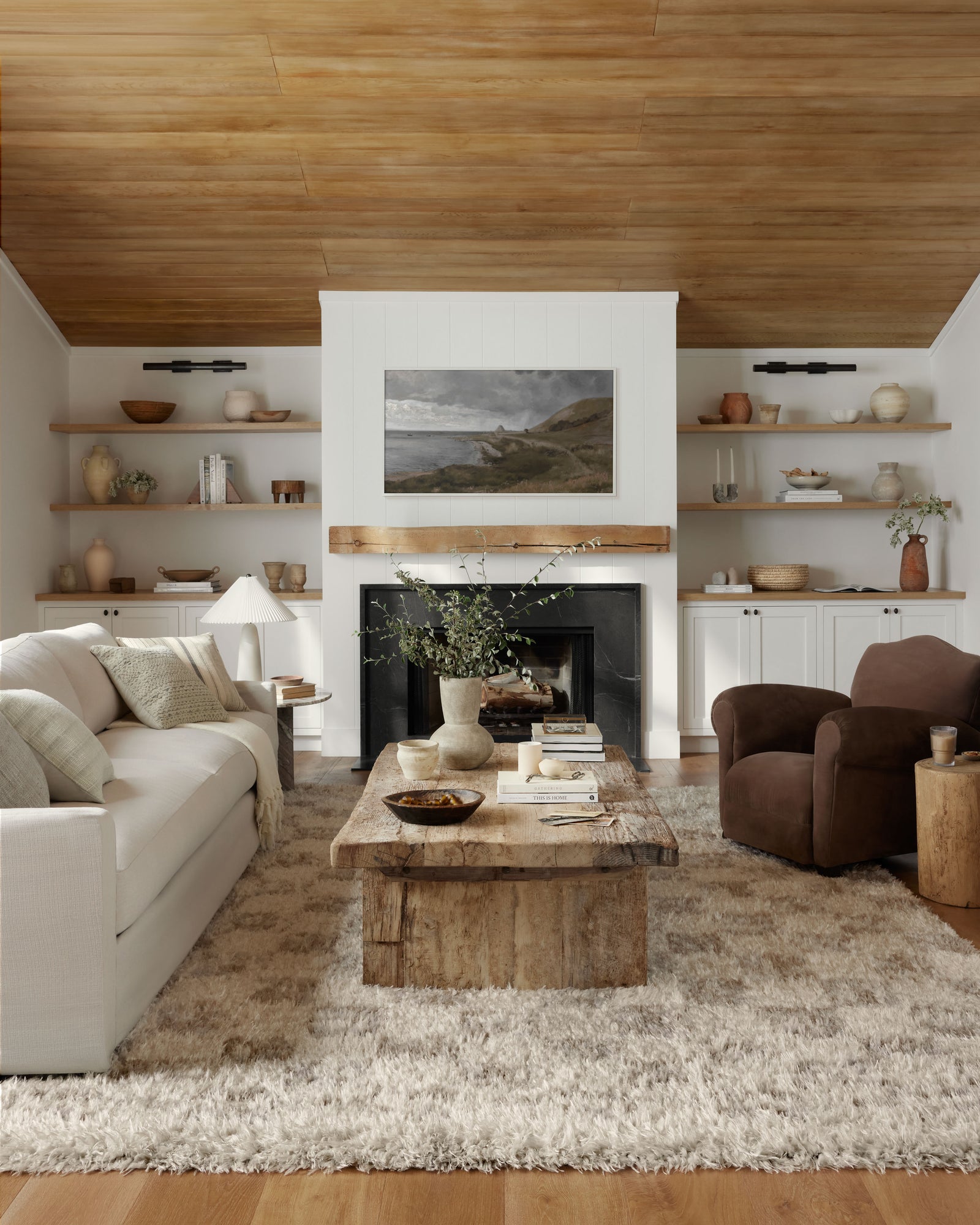 Amira Ivory / Pebble — a Loloi rug at Laurie Yapp Home.