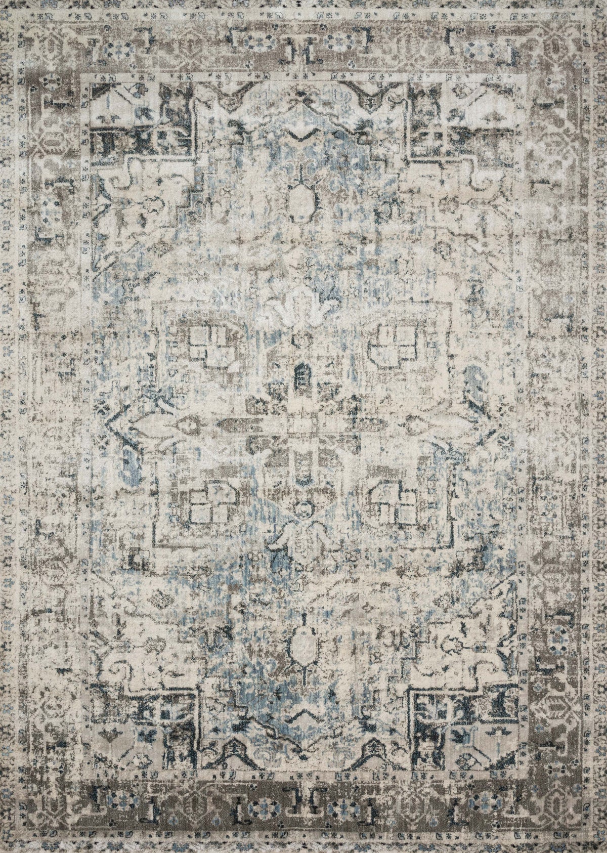 Anastasia Blue / Slate — a Loloi rug at Laurie Yapp Home.