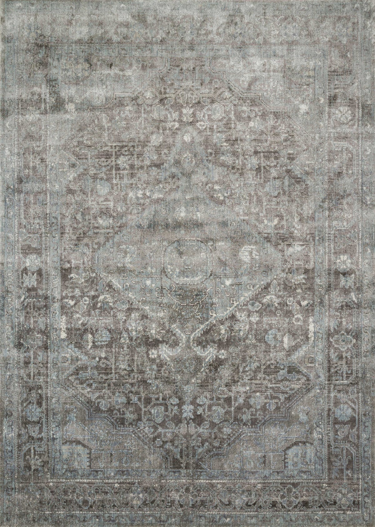 Anastasia Stone / Blue — a Loloi rug at Laurie Yapp Home.