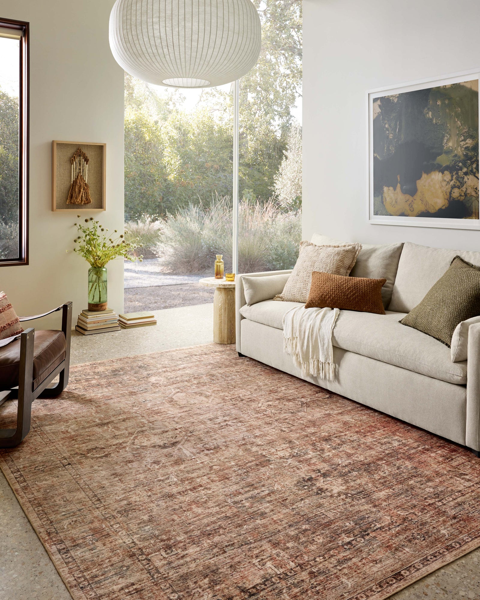 Anniston Clay / Charcoal — a Loloi rug at Laurie Yapp Home.