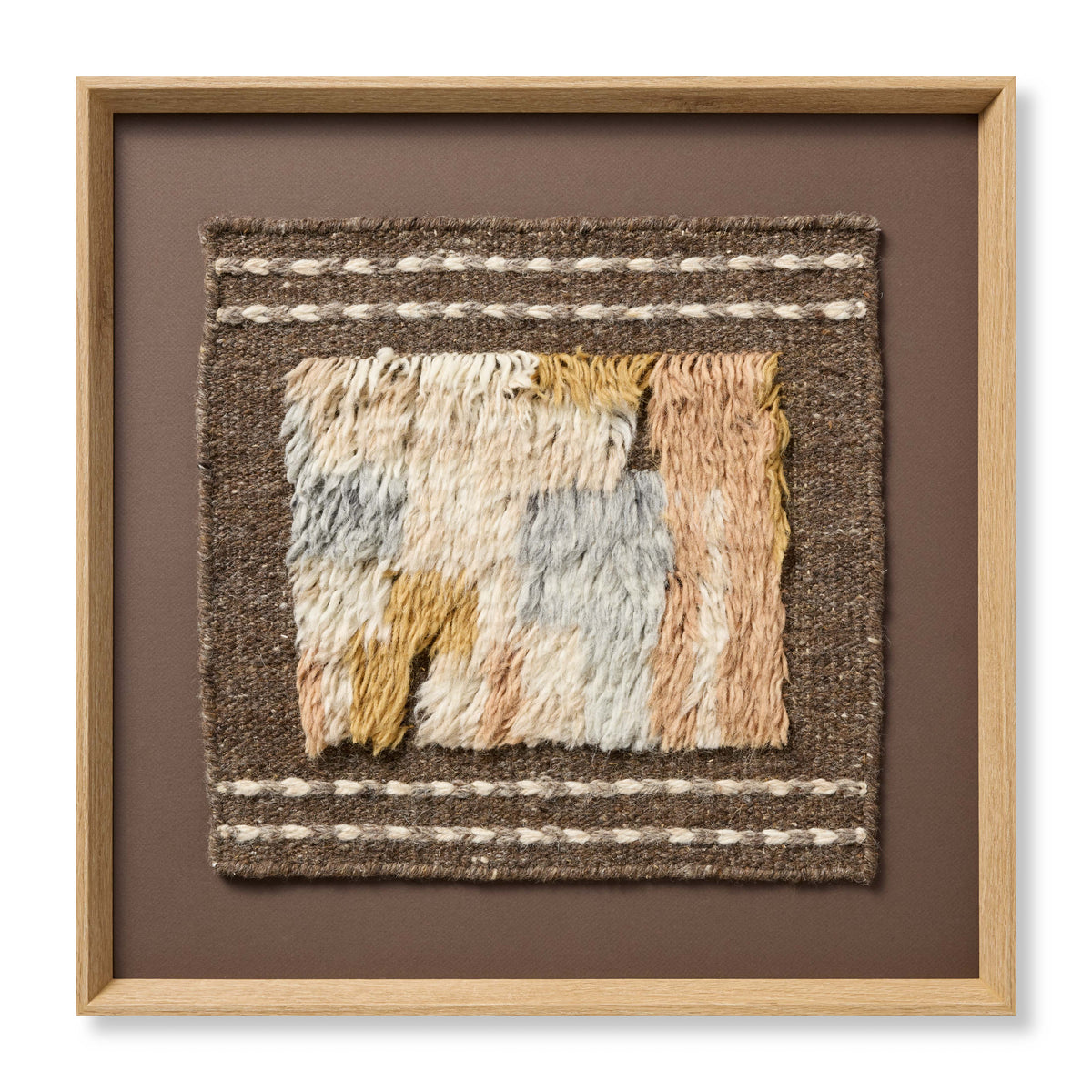Rabat Natural Rug Art — a Loloi artwork at Laurie Yapp Home.