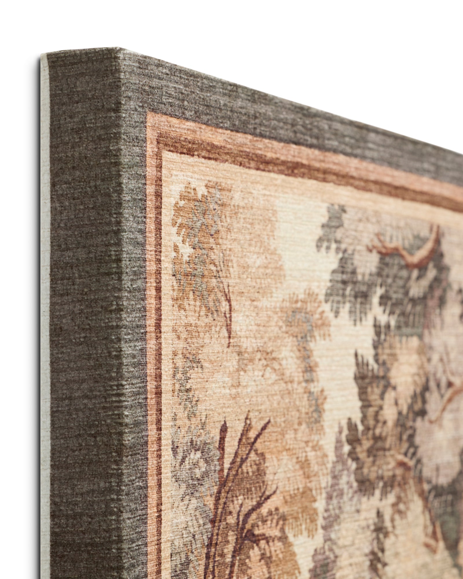 Riverside Village Beige / Green — a Loloi artwork at Laurie Yapp Home.