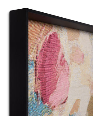 Sai Multicolor Rug Art shown from another angle.