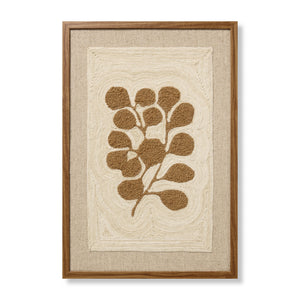 Sprig & Soil Brown Rug Art — a Loloi artwork at Laurie Yapp Home.