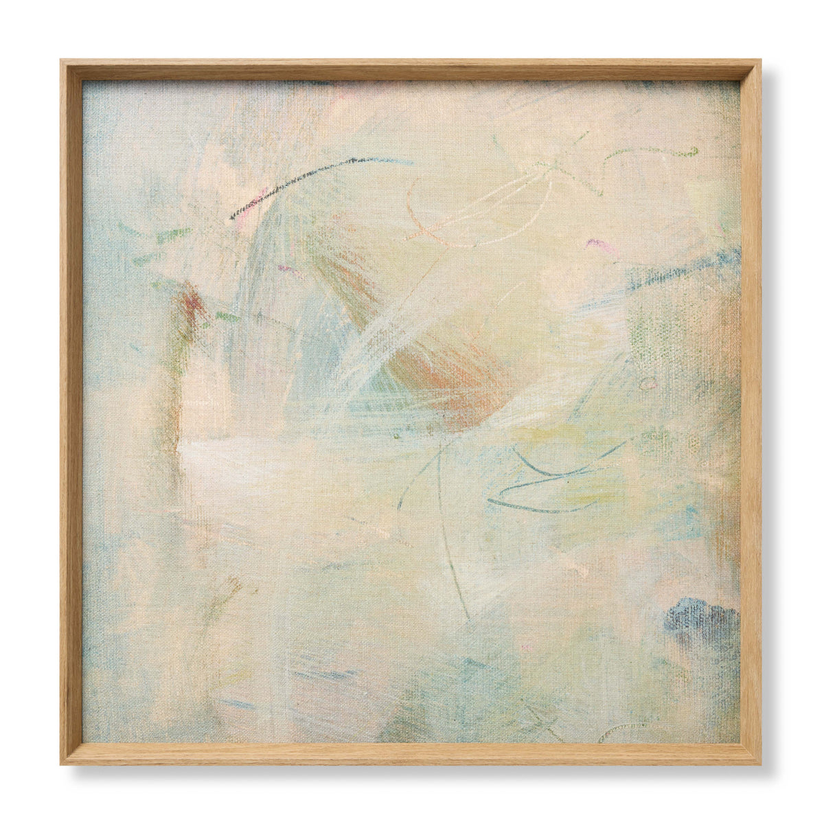 Subtle Currents Natural Rug Art — a Loloi artwork at Laurie Yapp Home.