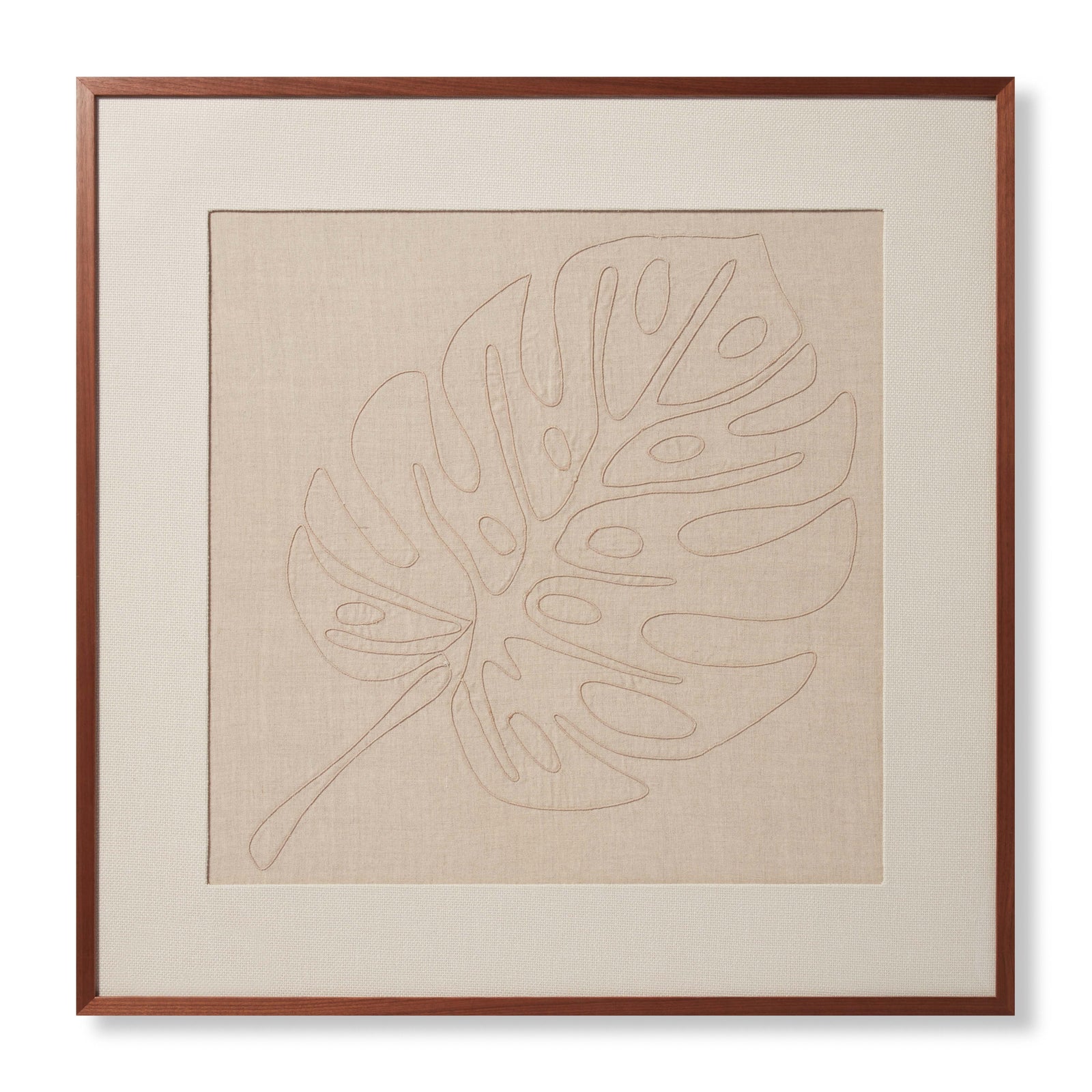 Monstera Natural / Beige — a Loloi artwork at Laurie Yapp Home.