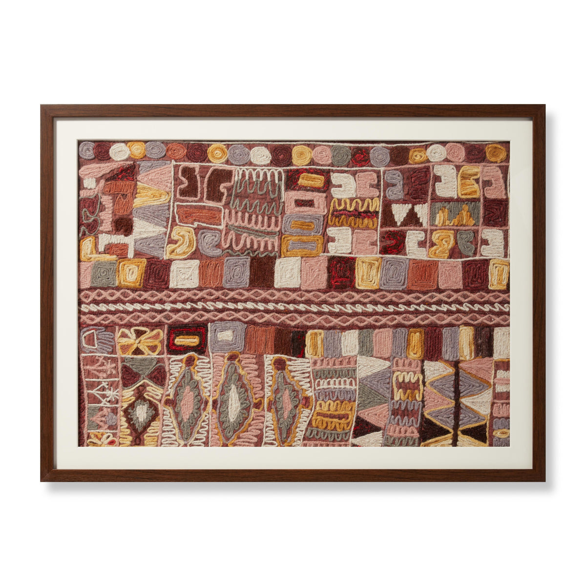 Sonny Pink / Multi Rug Art — a Loloi artwork at Laurie Yapp Home.