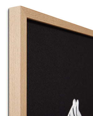 Farasi Black / Ivory shown from another angle.
