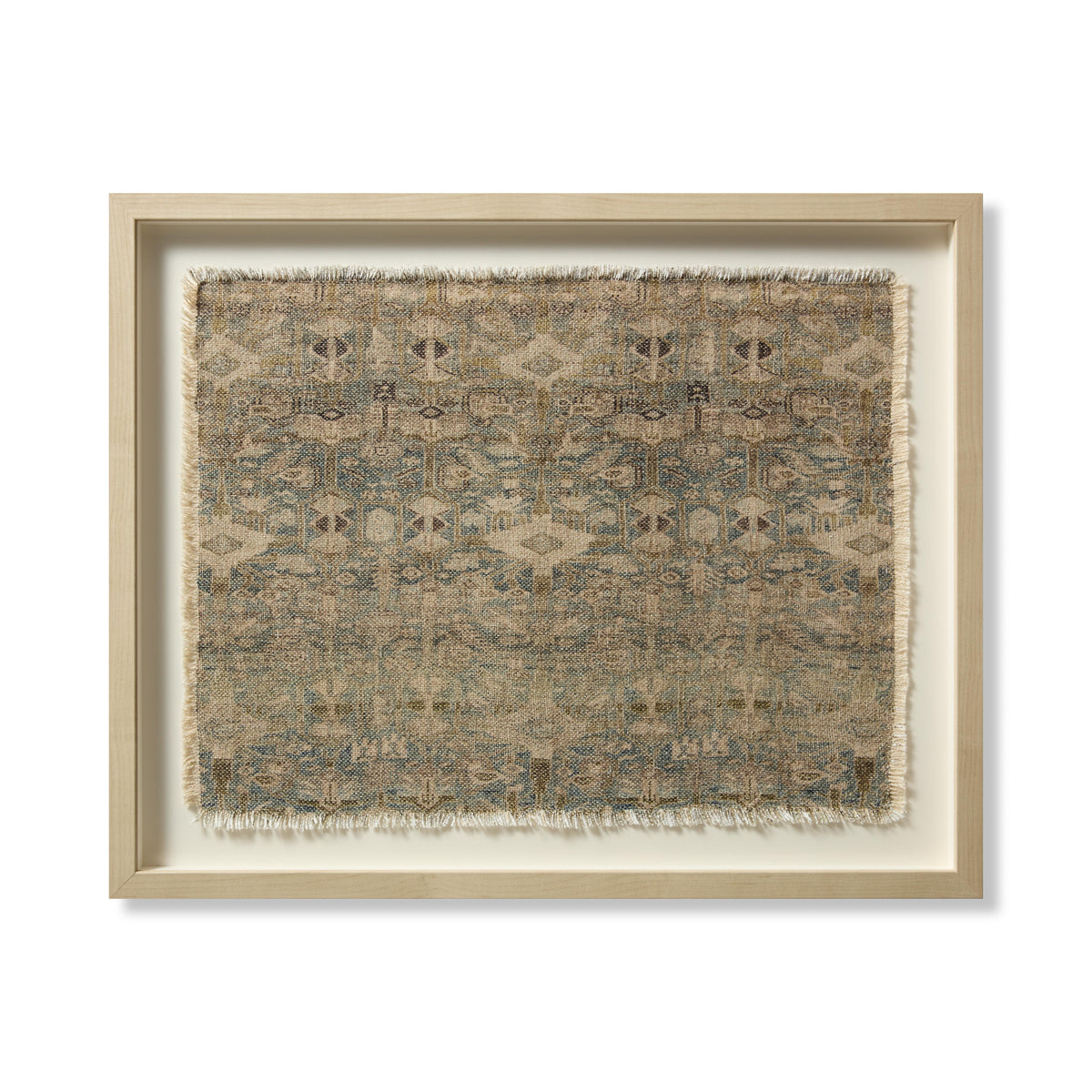 front view of Lexington Green / Beige luxury Artwork