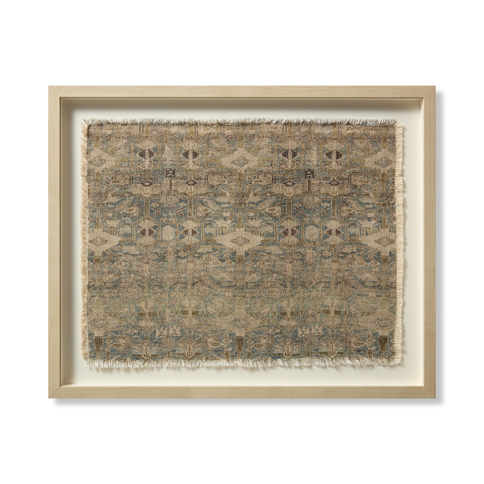 front view of Lexington Green / Beige luxury Artwork