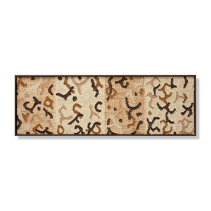 Grand Bara Beige / Brown Rug Art — a Loloi artwork at Laurie Yapp Home.