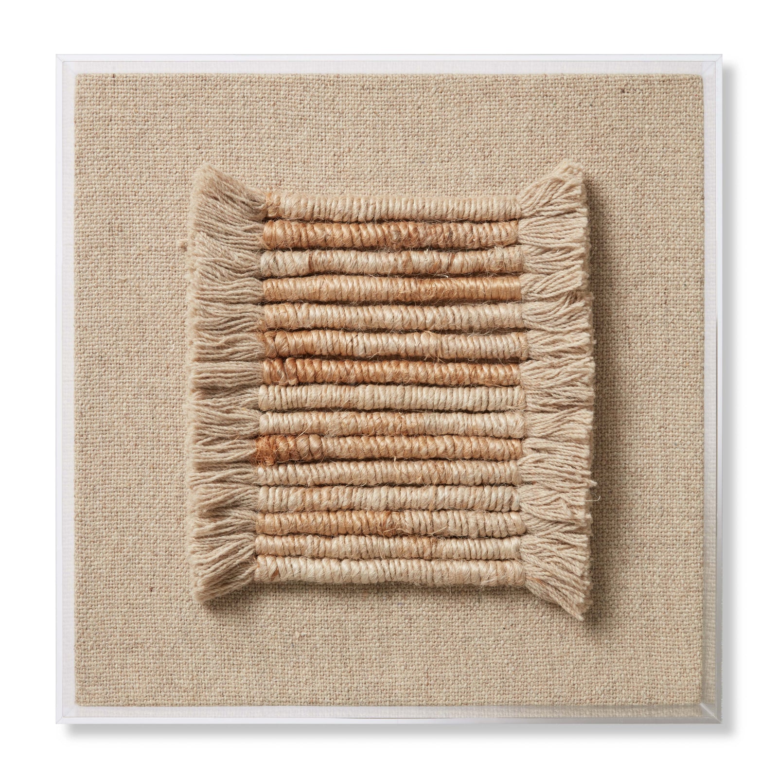 Wholesome Beige / Ivory Rug Art — a Loloi artwork at Laurie Yapp Home.
