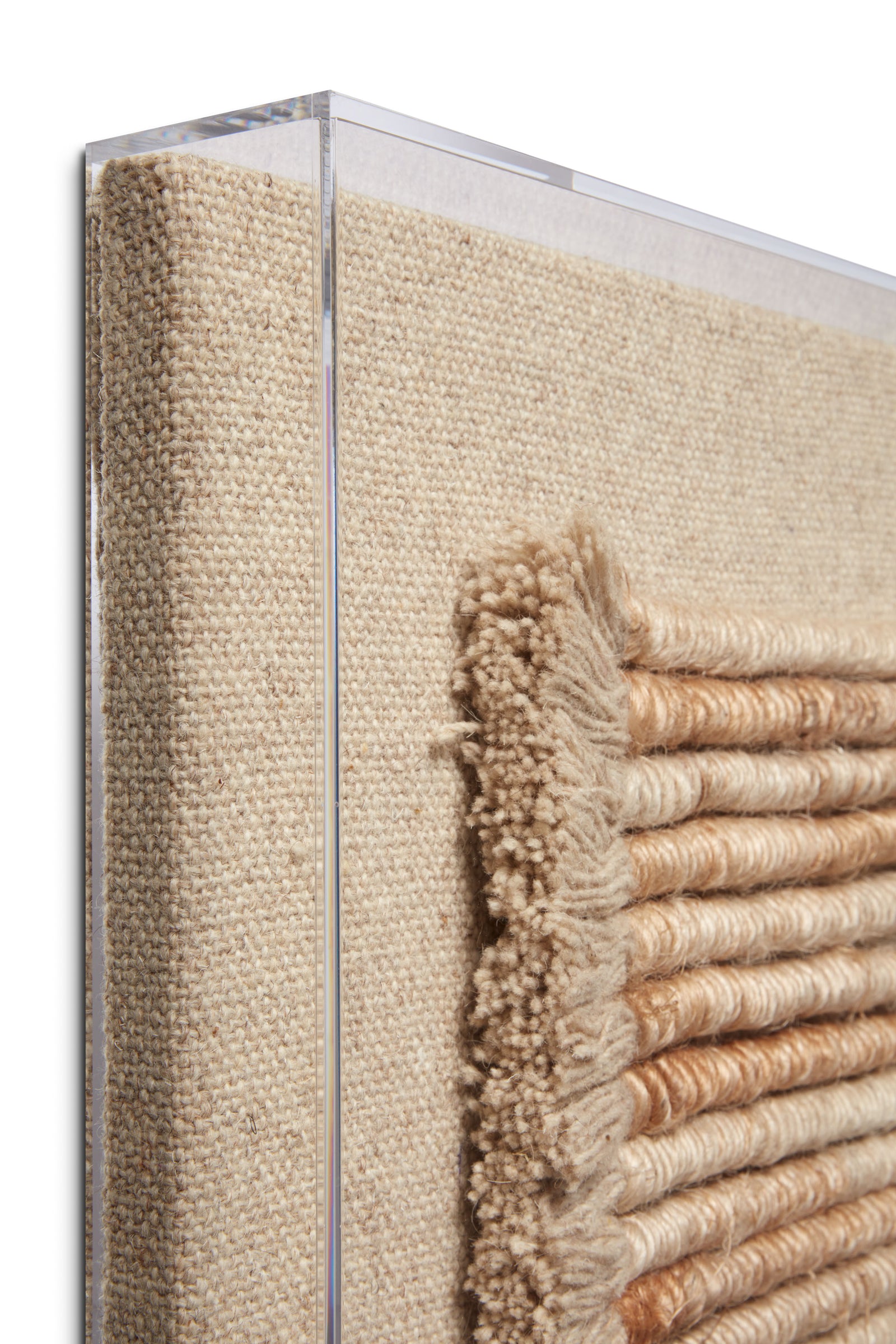 Wholesome Beige / Ivory Rug Art — a Loloi artwork at Laurie Yapp Home.