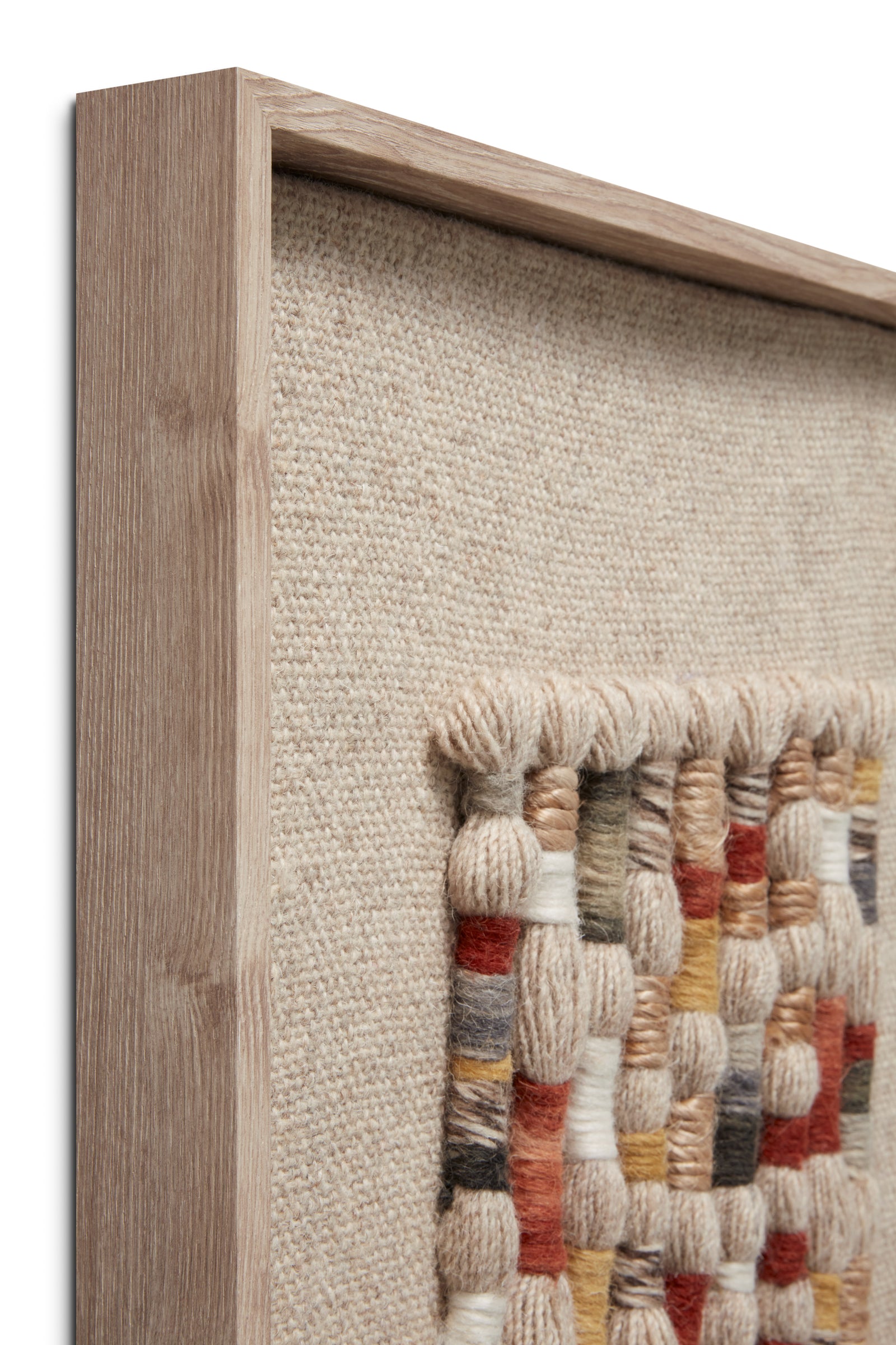 Vetiver Beige / Multi Rug Art — a Loloi artwork at Laurie Yapp Home.