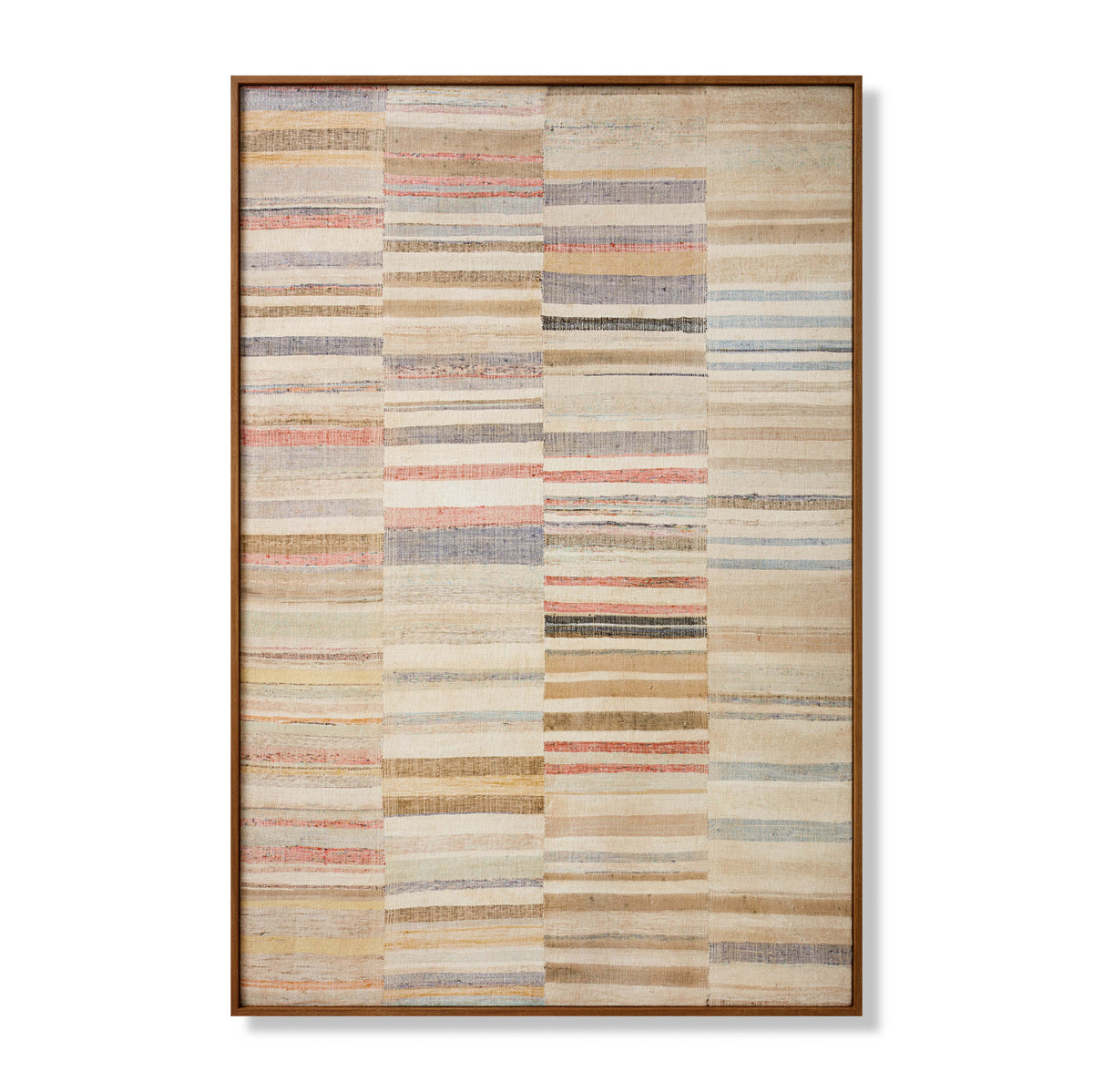Beach Day Multi / Beige Rug Art — a Loloi artwork at Laurie Yapp Home.