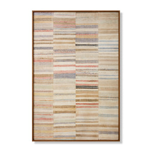 Beach Day Multi / Beige Rug Art — a Loloi artwork at Laurie Yapp Home.