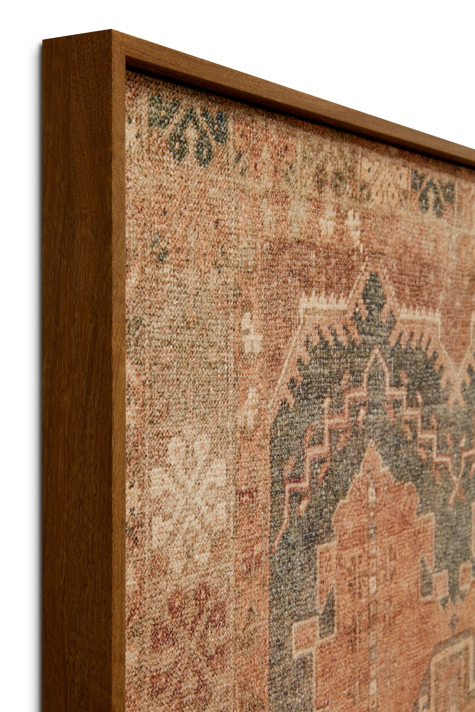 Genevive Brown / Rust Rug Art — a Loloi artwork at Laurie Yapp Home.