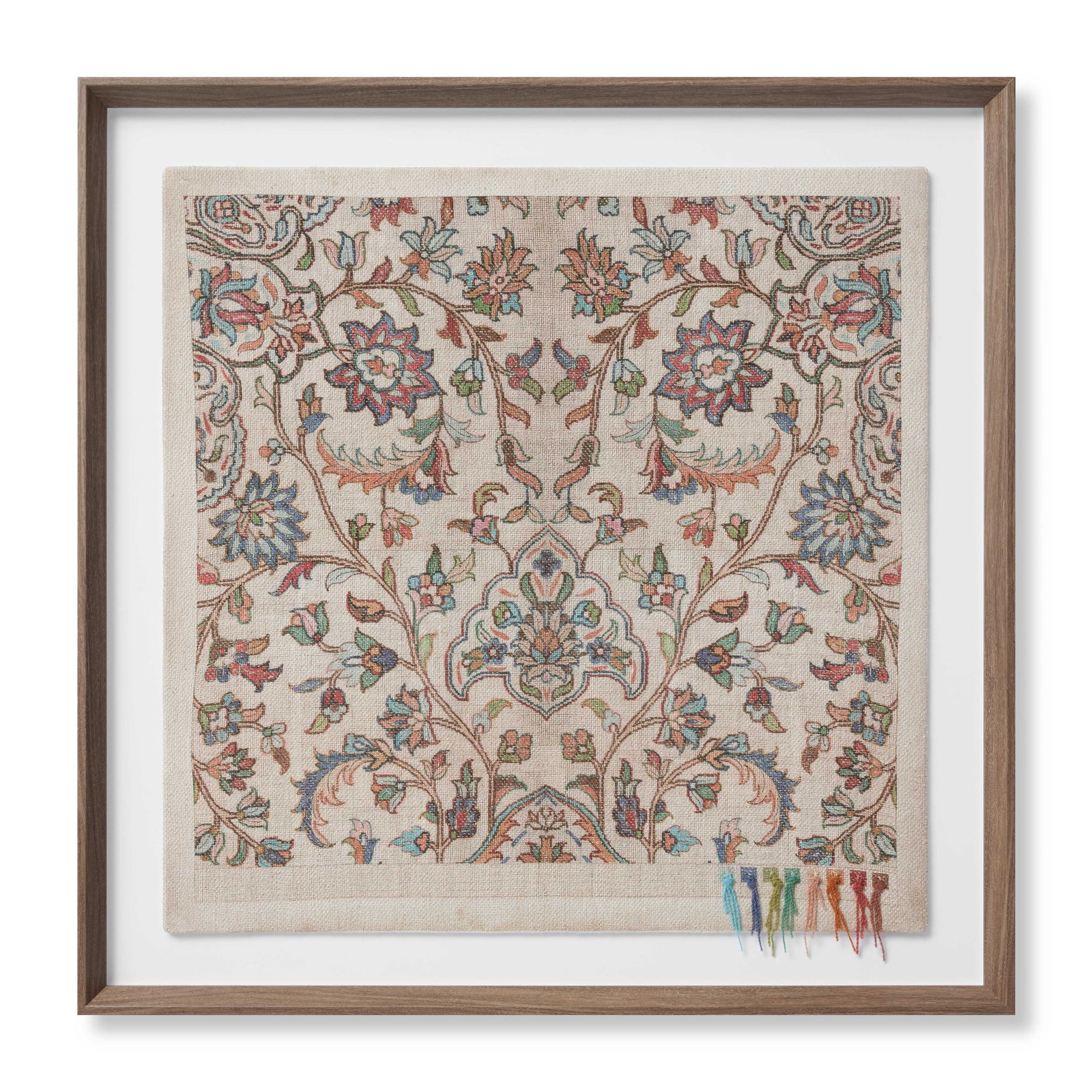 Rug Map Primary Multi Rug Art — a Loloi artwork at Laurie Yapp Home.