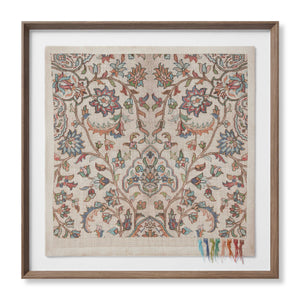 Rug Map Primary Multi Rug Art — a Loloi artwork at Laurie Yapp Home.